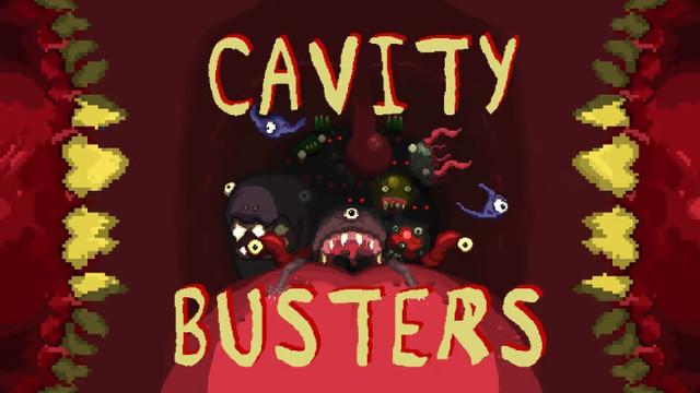 The logo and main art for Cavity Busters