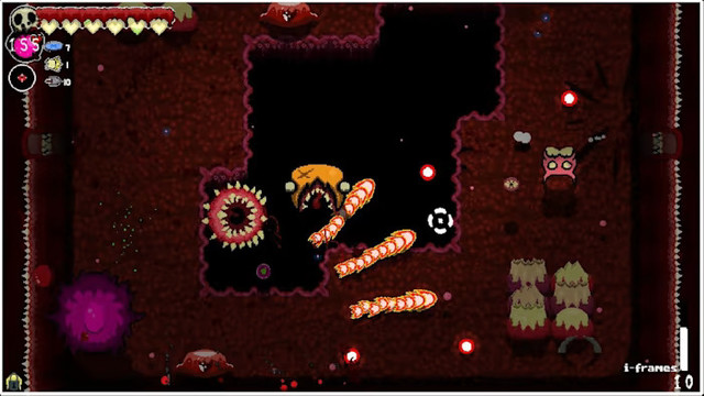 Cavity Busters gameplay (from Nintendo site). Bullets and monsters and your little gum character, Gummy the Soft.
