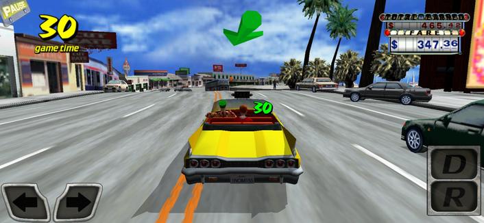 Crazy Taxi on my Android