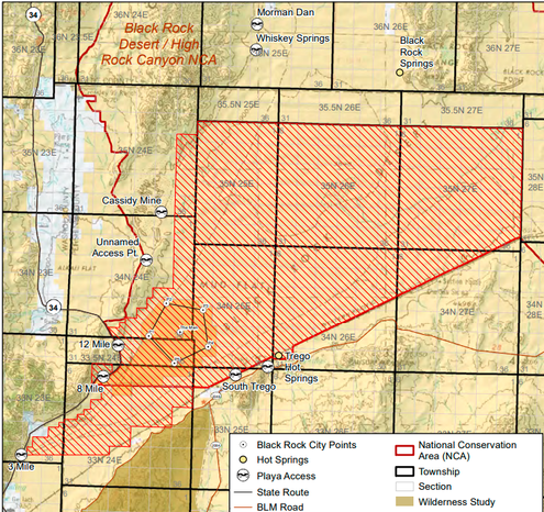 BLM Lists Black Rock Desert Closures For Burning Man